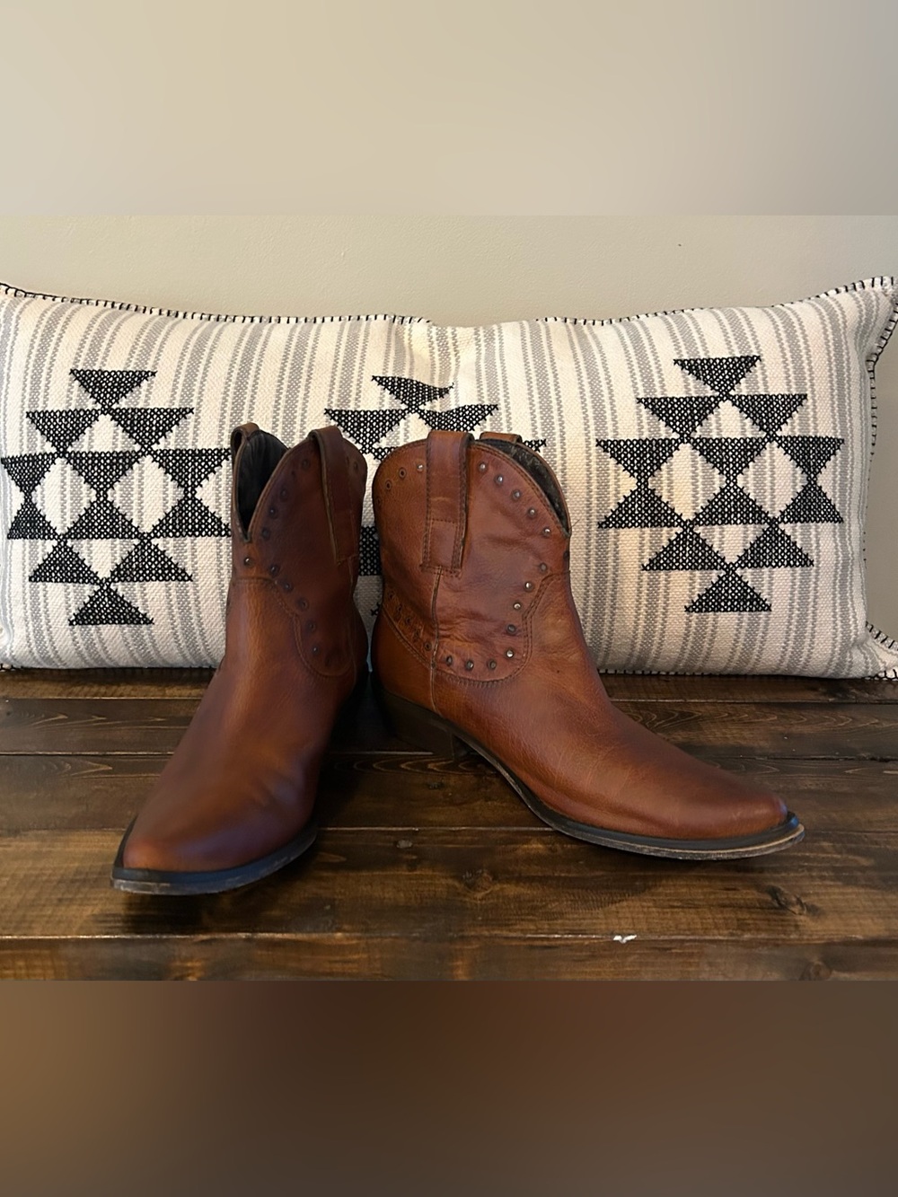 Miss Sixty Brown Ankle Booties